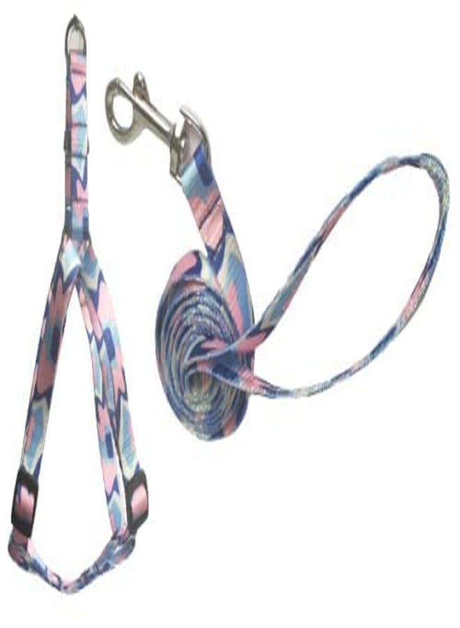 Pups&Pets 15 mm Army Type Printed Nylon Puppy Harness & Leash Set for Small & Medium Dogs - Pack of 1 Pcs - (Harness + Leash) - Image 3